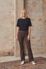 Chocolate Straight Leg Trousers