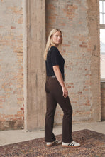 Chocolate Straight Leg Trousers