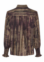 Aubergine Flow Print Blouse