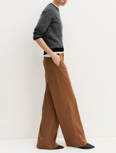 Wide-Leg Jersey Trousers