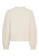 Cream Quilted Lightweight Jacket