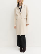 Single-Breasted Tailored Coat
