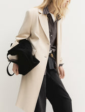Single-Breasted Tailored Coat