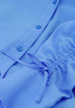 Blue Scenic Print Shirt