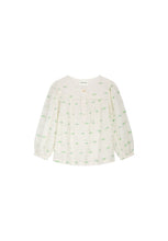 Sheer Fish Print Blouse