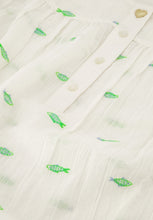 Sheer Fish Print Blouse