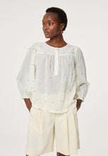 Sheer Fish Print Blouse