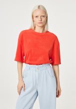 Coral Textured T-Shirt