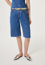 Denim Bermuda Shorts