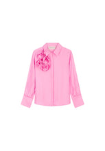 Pink Rosette Blouse