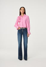 Pink Rosette Blouse