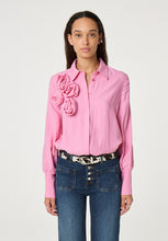 Pink Rosette Blouse