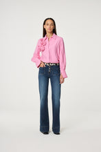 Pink Rosette Blouse