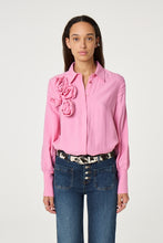 Pink Rosette Blouse