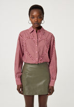 Pink Stripe Heart Blouse