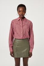 Pink Stripe Heart Blouse