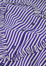 Blue Stripe Heart Blouse