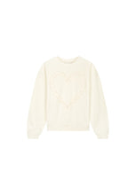 Cream Heart Sweatshirt