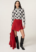 Argyle Heart Knit Cardigan