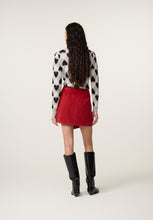 Argyle Heart Knit Cardigan