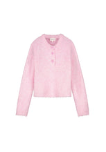 Pink Fluffy Knit Jumper