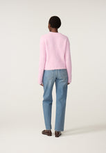 Pink Fluffy Knit Jumper