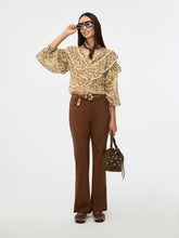Vintage Floral Lace Detail Blouse