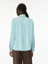 Aqua Blue Relaxed Shirt
