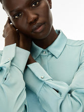 Aqua Blue Relaxed Shirt
