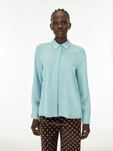 Aqua Blue Relaxed Shirt