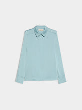 Aqua Blue Relaxed Shirt