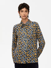 Floral Print Shirt with Neck Tie