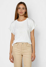 White Pearl Detail T-Shirt