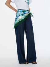 Floral Print Scarf - Green