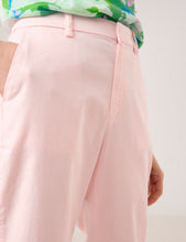 7/8-length Stretch Cotton Chinos - Soft Powder