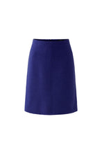 Royal Blue Wool Skirt