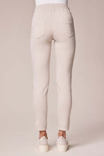 Drawstring Zip Pocket Trousers - Beige