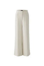 Wide Leg Crepe Trousers – Off White