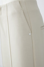 Wide Leg Crepe Trousers – Off White