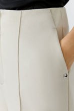 Wide Leg Crepe Trousers – Off White