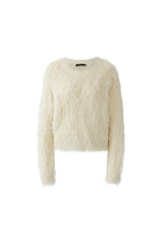 Fluffy Knit Jumper - Cream