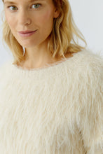Fluffy Knit Jumper - Cream