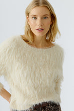 Fluffy Knit Jumper - Cream