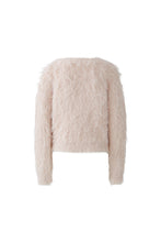 Fluffy Knit Jumper - Sepia Rose