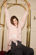 Fluffy Knit Jumper - Sepia Rose