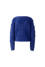 Fluffy Knit Jumper - Blue