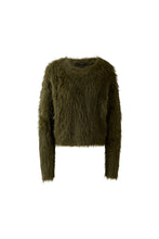 Fluffy Knit Jumper - Khaki