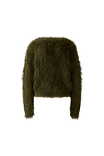 Fluffy Knit Jumper - Khaki