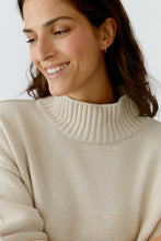 Classic High Neck Jumper - Cream