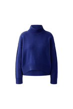 Classic High Neck Jumper - Blue